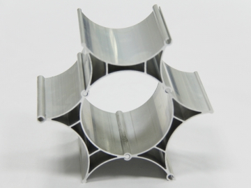 Soporte de aluminio para muebles