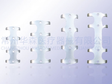 Sistema patentado de placas de titanio para costillas