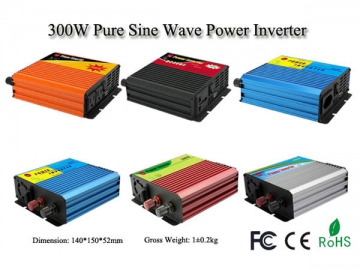 Inversor de onda senoidal pura de 300 Watt 12V DC