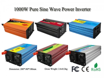 Inversor de onda senoidal pura de 1000 Watt 12V DC