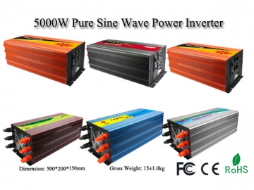 Inversor de onda senoidal pura de 5000 Watt 24V DC