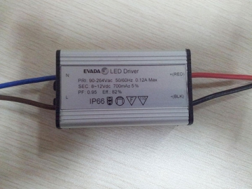 Controlador LED resistente al agua 8W-20W