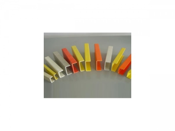 Tubos y perfiles de extrusión de fibra de vidrio