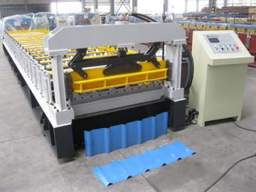 Máquina para fabricar tejas de acero / Perfiladora de tejas de acero