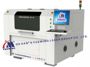 Máquina de corte por láser de precisión (láser de CO2/láser de fibra) CMA0606D-G-A