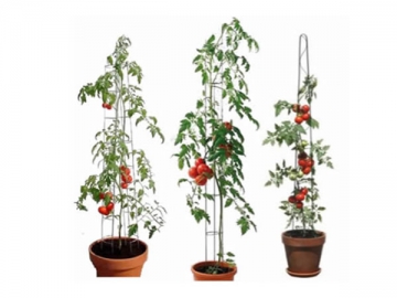 Alambre espiral para soporte de tomates