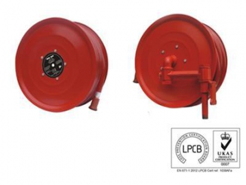Carrete para manguera de incendios manual