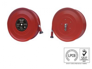Carrete para manguera de incendios manual