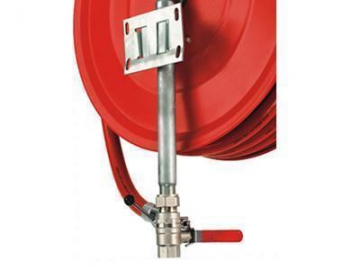 Carrete para manguera de incendios manual