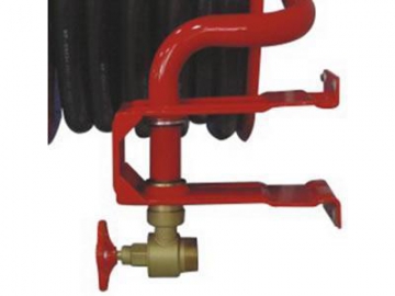 Carrete para manguera de incendios manual con manguera de 33mm / 25mm