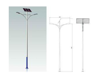 Poste de luz solar