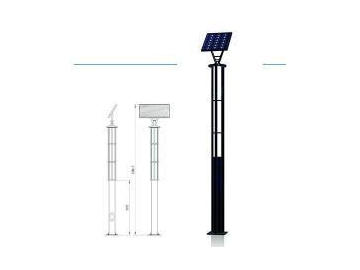 Farola solar para jardín