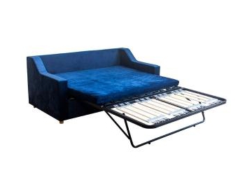 Sofá cama de tela convertible