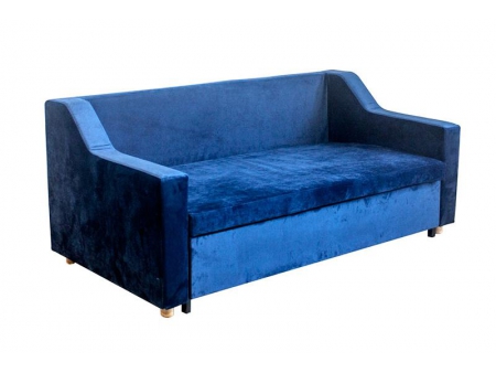 Sofá cama de tela convertible