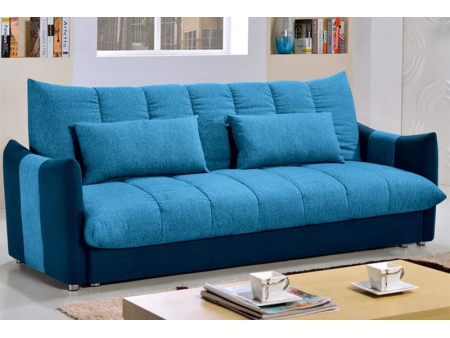 Sofá cama de tela para salas de estar