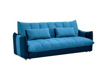 Sofá cama de tela para salas de estar