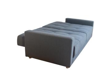 Sofá cama de tela inclinable