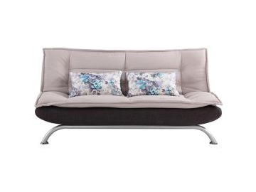 Futón con dos almohadones