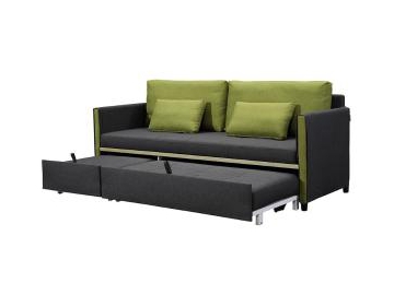 Sofá convertible de tela Queen Size