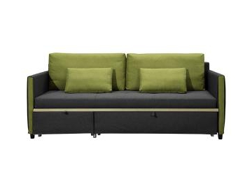 Sofá convertible de tela Queen Size