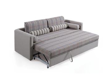 Sofá convertible de tela para salas de estar