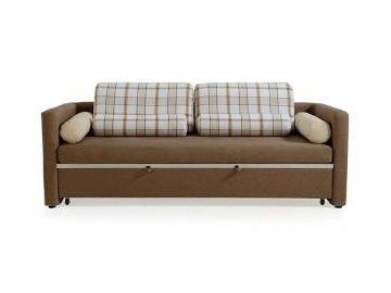 Sofá convertible de tela para salas de estar