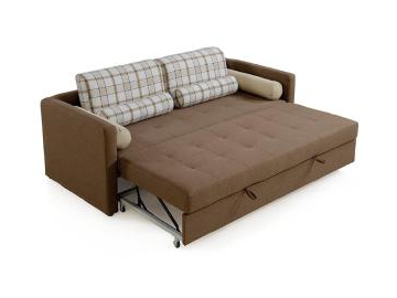 Sofá convertible de tela para salas de estar
