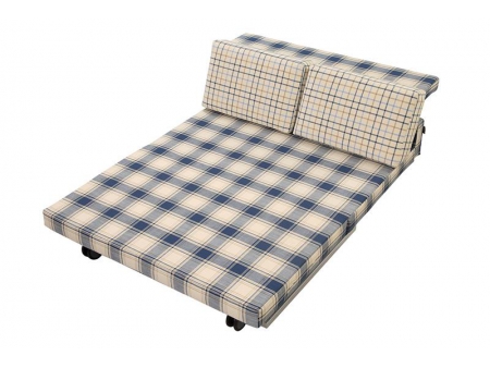 Sofá cama de tela tipo futón