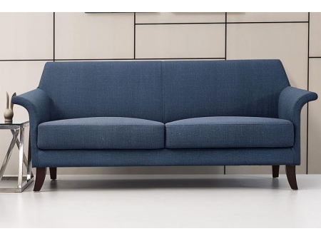 Set de sillones para recepción con marco de madera