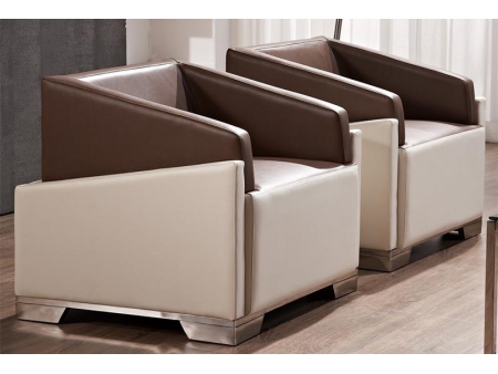 Sillón para oficina de cuero estilo moderno