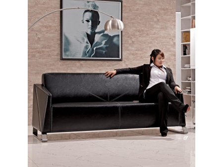 Sillón de cuero comercial