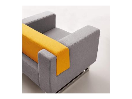 Sillón de tela comercial