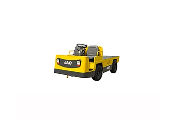 Tractor con plataforma eléctrica
