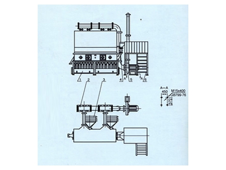 Secador de lecho fluidizado serie XF