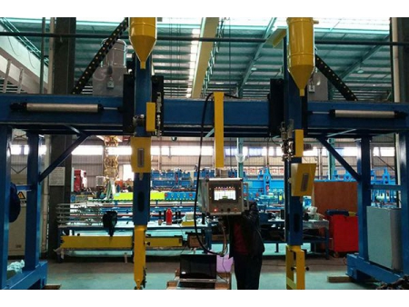 Máquina de soldadura por arco sumergido tipo pórtico
