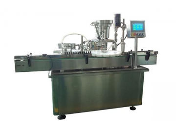 Máquina de llenado y taponado automática (para líquido oral)