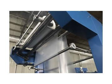 Máquina empaquetadora con film termoretráctil semiautomática