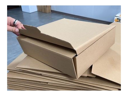 Máquina de plegado y encolado de cajas de cartón automática de alta velocidad HZH-FB