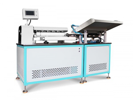 Máquina de etiquetado y corte automático de tubos de papel (con pegamento blanco), WT-580X