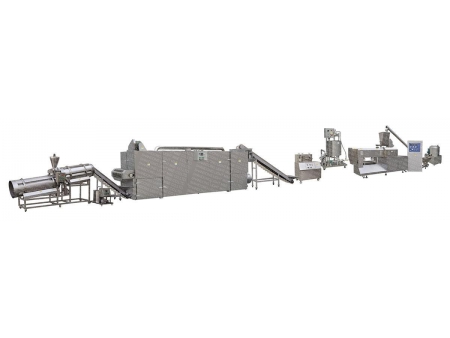 Maquina para producir snack inflado