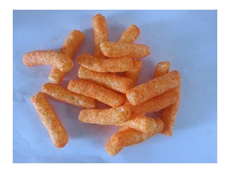 Maquina para producir snack inflado