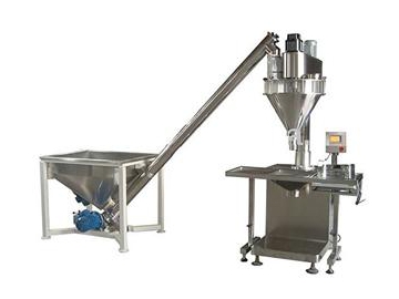Envasadora semiautomática a tornillo sinfín