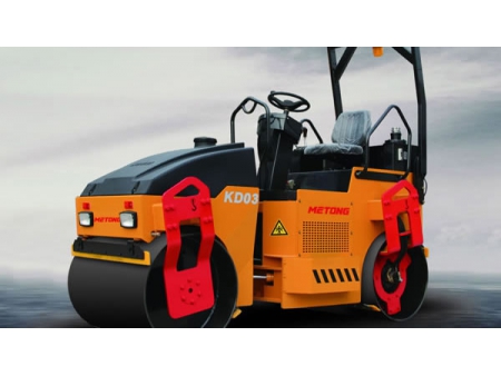 Compactador vibratorio hidráulico de doble rodillo KD03