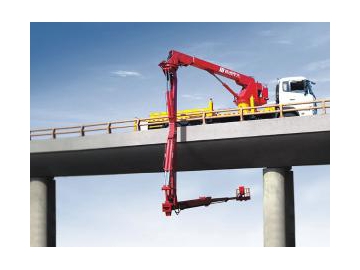Vehículo de inspección de puentes (con canastilla)