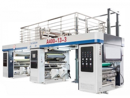 Máquina laminadora triplex sin solvente A400-3