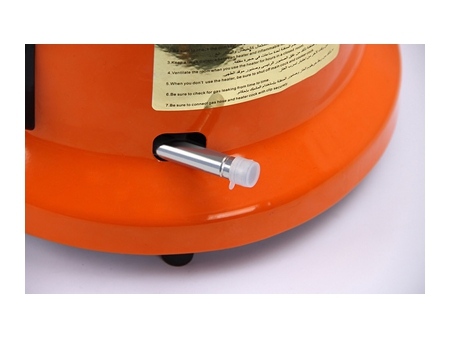 Cocina portátil a gas con una sola hornalla para camping