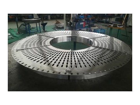 Molde rotativo de acero inoxidable para máquina de hacer helado de 7 paletas de ancho