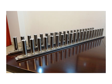 Molde de acero inoxidable para hacer paletas de hielo, Vitaline de 20 carriles-2