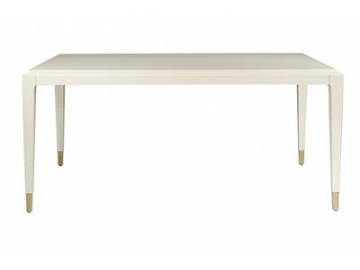 Mesa de comedor rectangular en madera de abedul