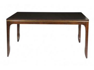 Mesa de comedor rectangular en madera de cerezo